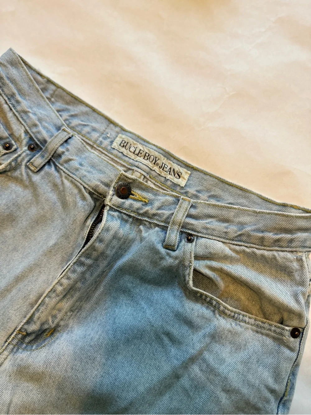 Bugle Boy Light Blue Relaxed Jeans